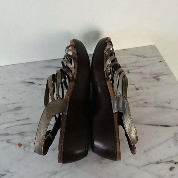 Dansko Dana Metallic Brown Strappy Sandals Women’s Size 9.5 - Picture 7 of 10